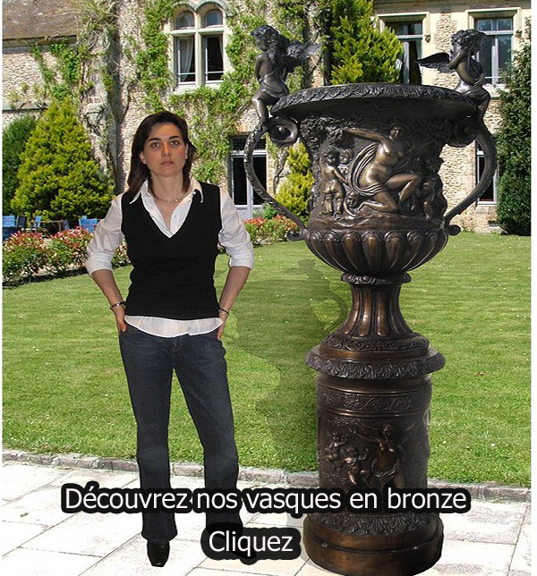 vasques de jardin en bronze